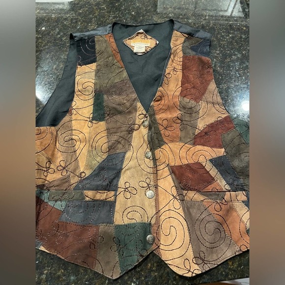 Weekend Provisions Jackets & Blazers - Leather Vest by Weekend Provisions